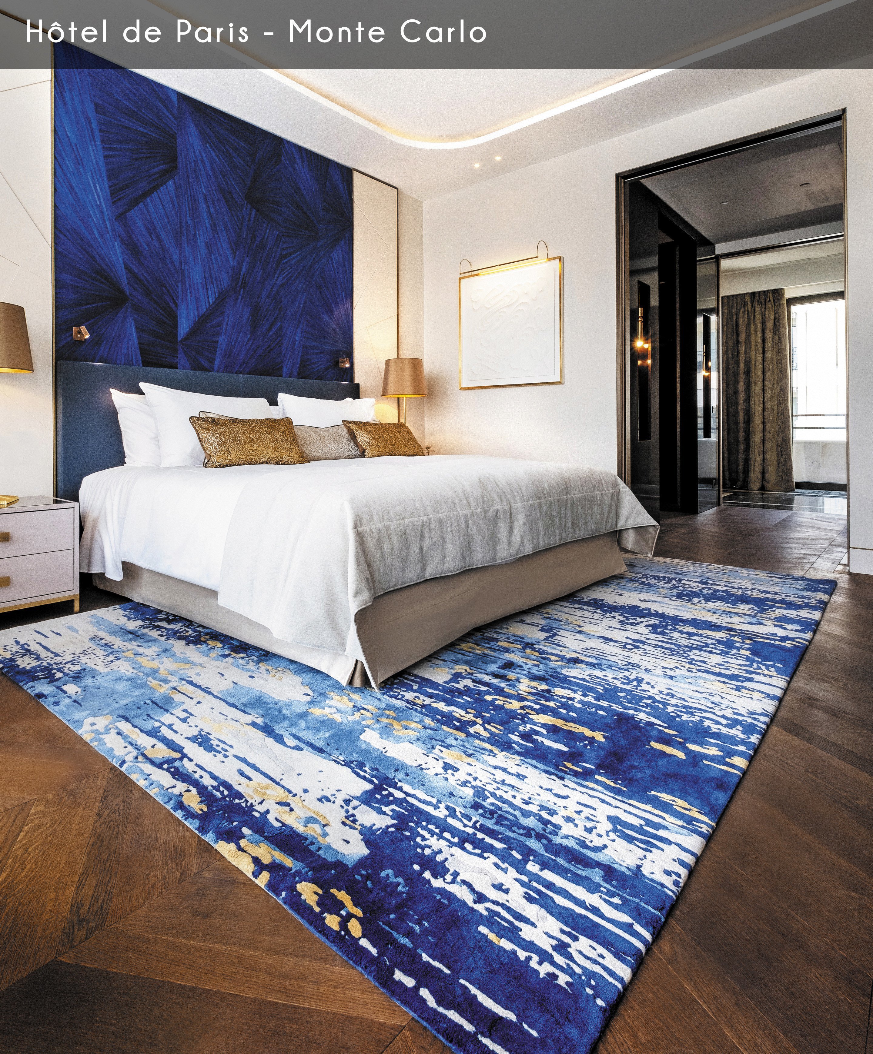 Tapis de luxe design et haut de gamme sur mesure • Domaine Hôtellerie