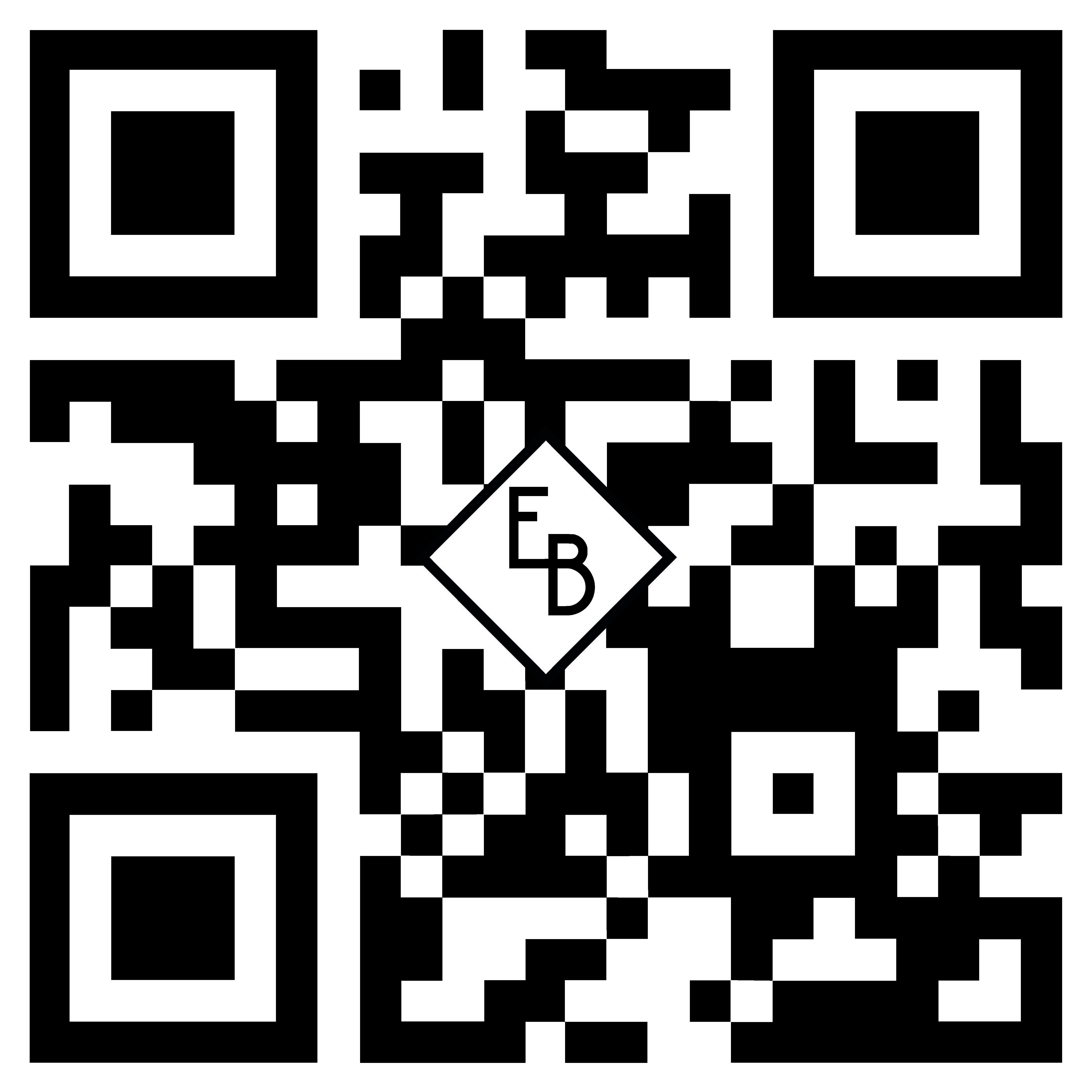 Tapis de luxe design et haut de gamme sur mesure • QR Code EB Vecto 1