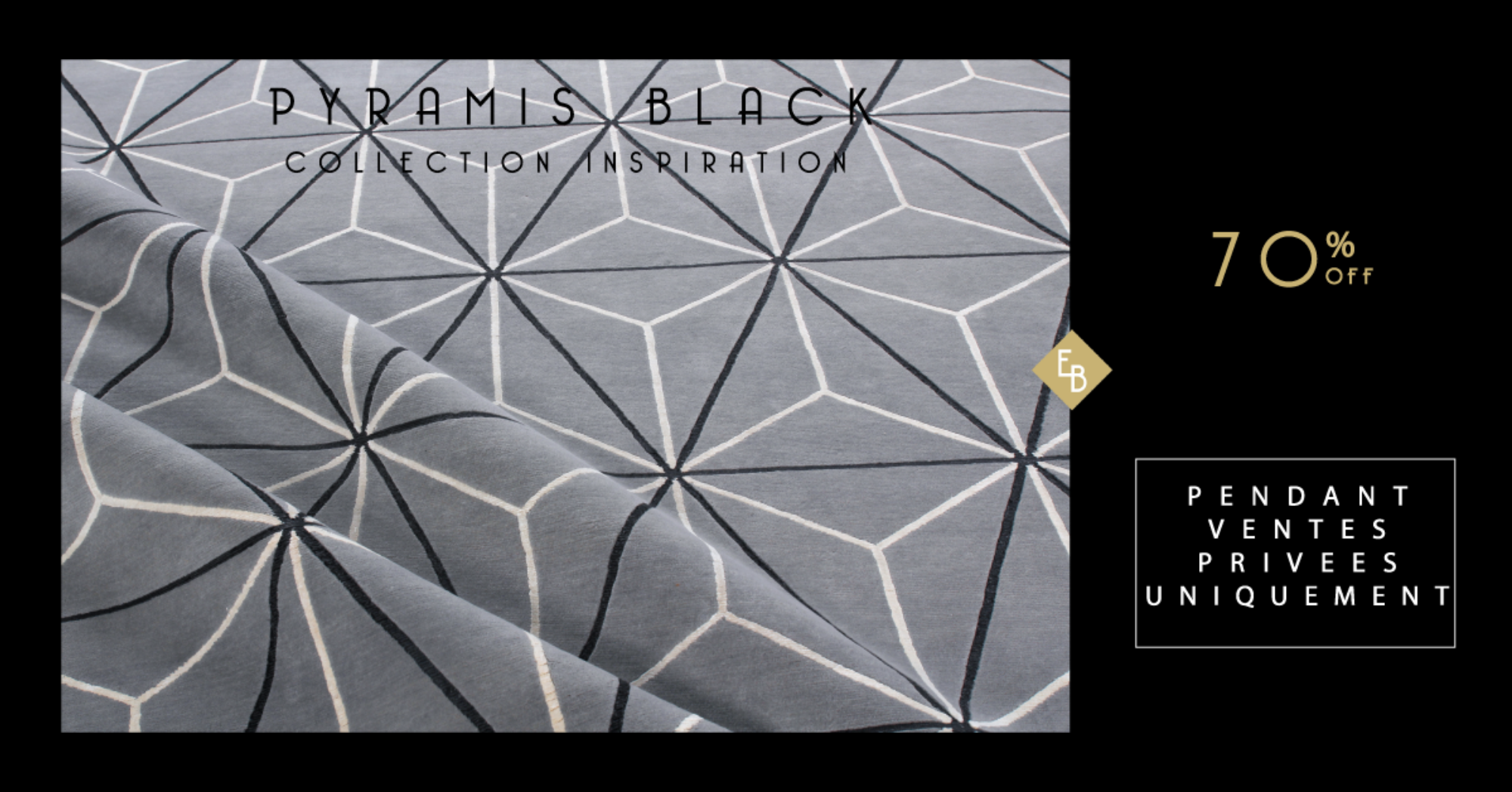 Tapis de luxe design et haut de gamme sur mesure • Pyramis FR