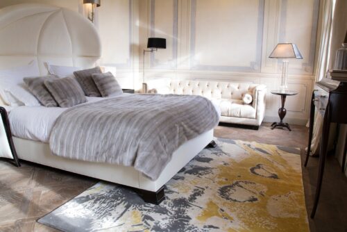 Tapis de luxe design et haut de gamme sur mesure • Libeccio Safran