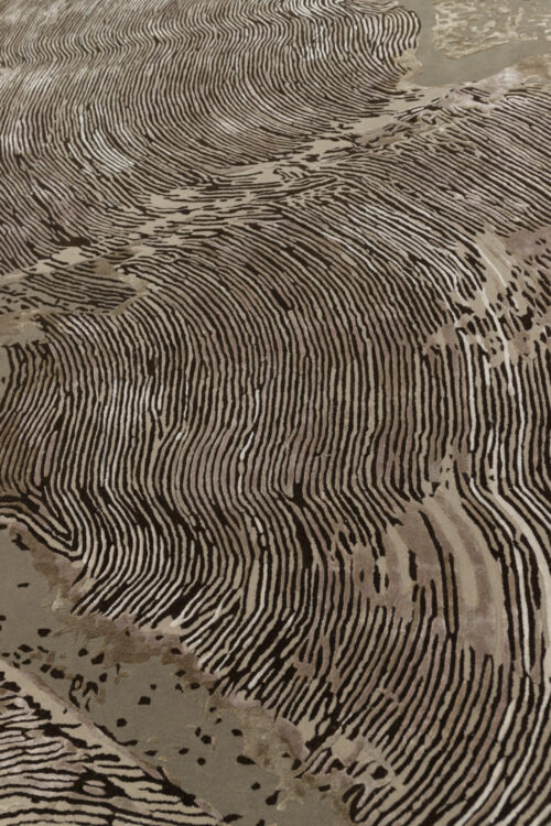 Tapis de luxe design et haut de gamme sur mesure • Ridge