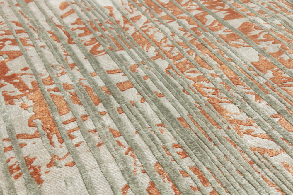 Tapis de luxe design et haut de gamme sur mesure • Azalée