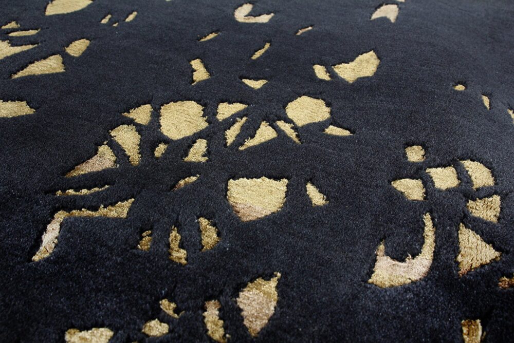 Tapis de luxe design et haut de gamme sur mesure • Rain Drop