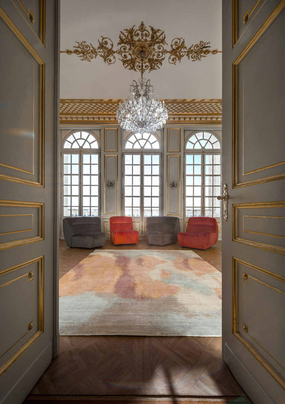Tapis de luxe design et haut de gamme sur mesure • Reflection