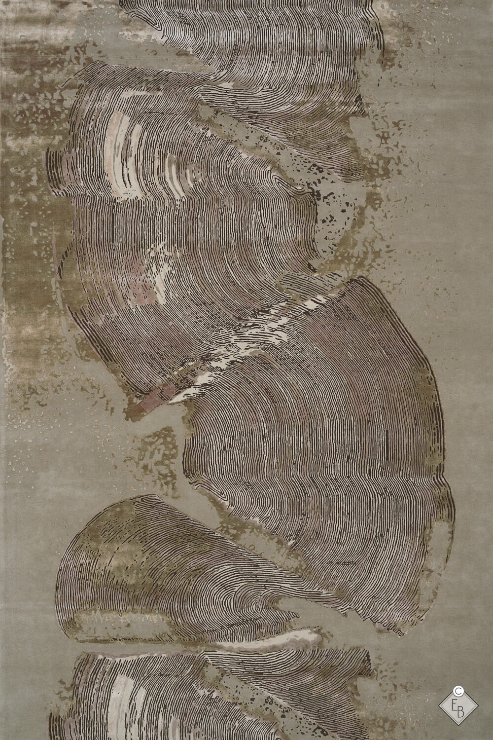 Tapis de luxe design et haut de gamme sur mesure • Ridge