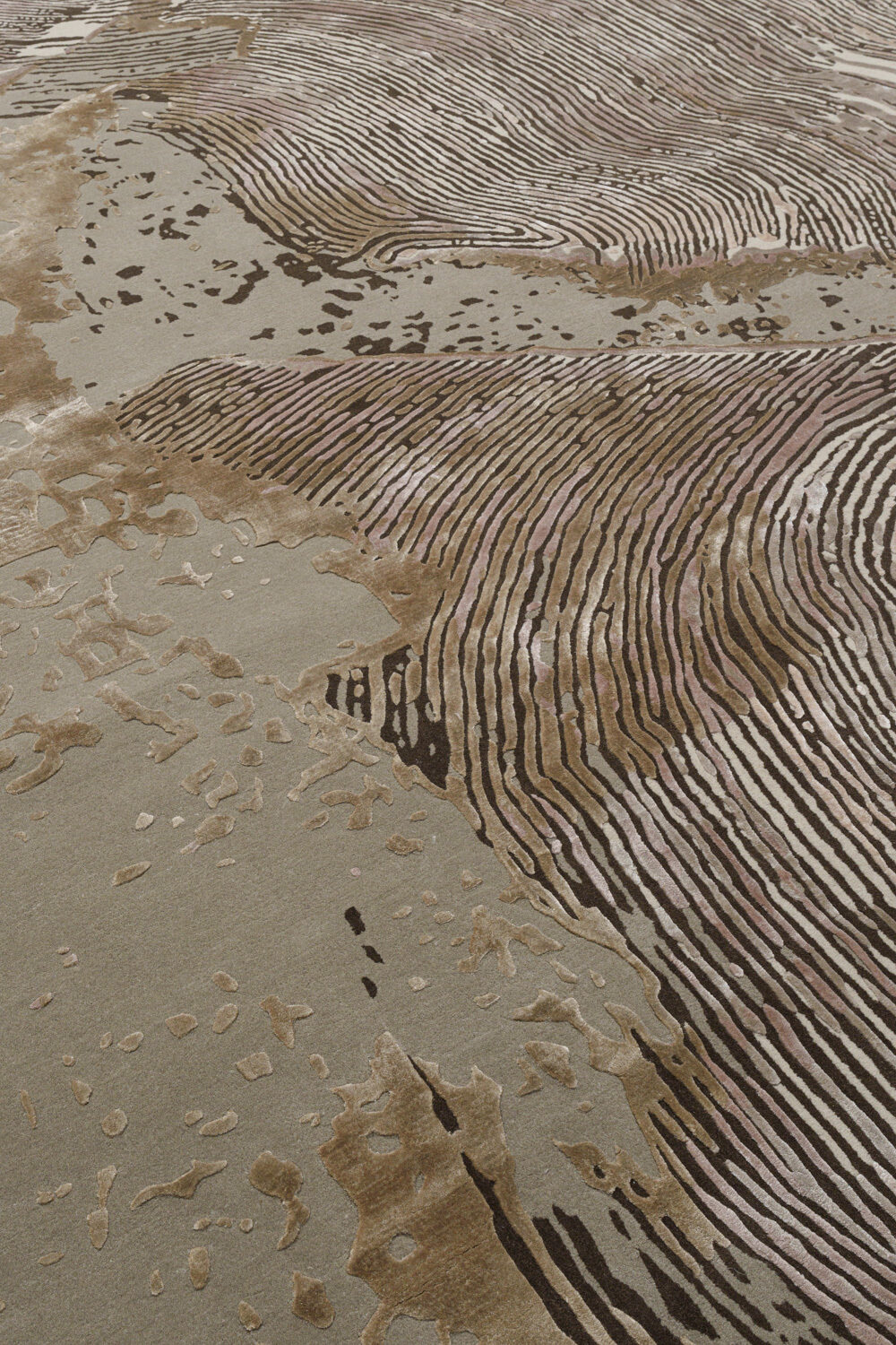 Tapis de luxe design et haut de gamme sur mesure • Ridge