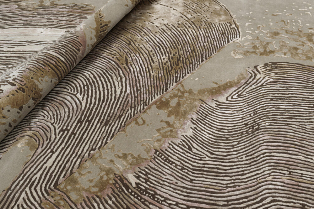 Tapis de luxe design et haut de gamme sur mesure • Ridge