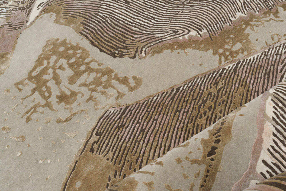 Tapis de luxe design et haut de gamme sur mesure • Ridge